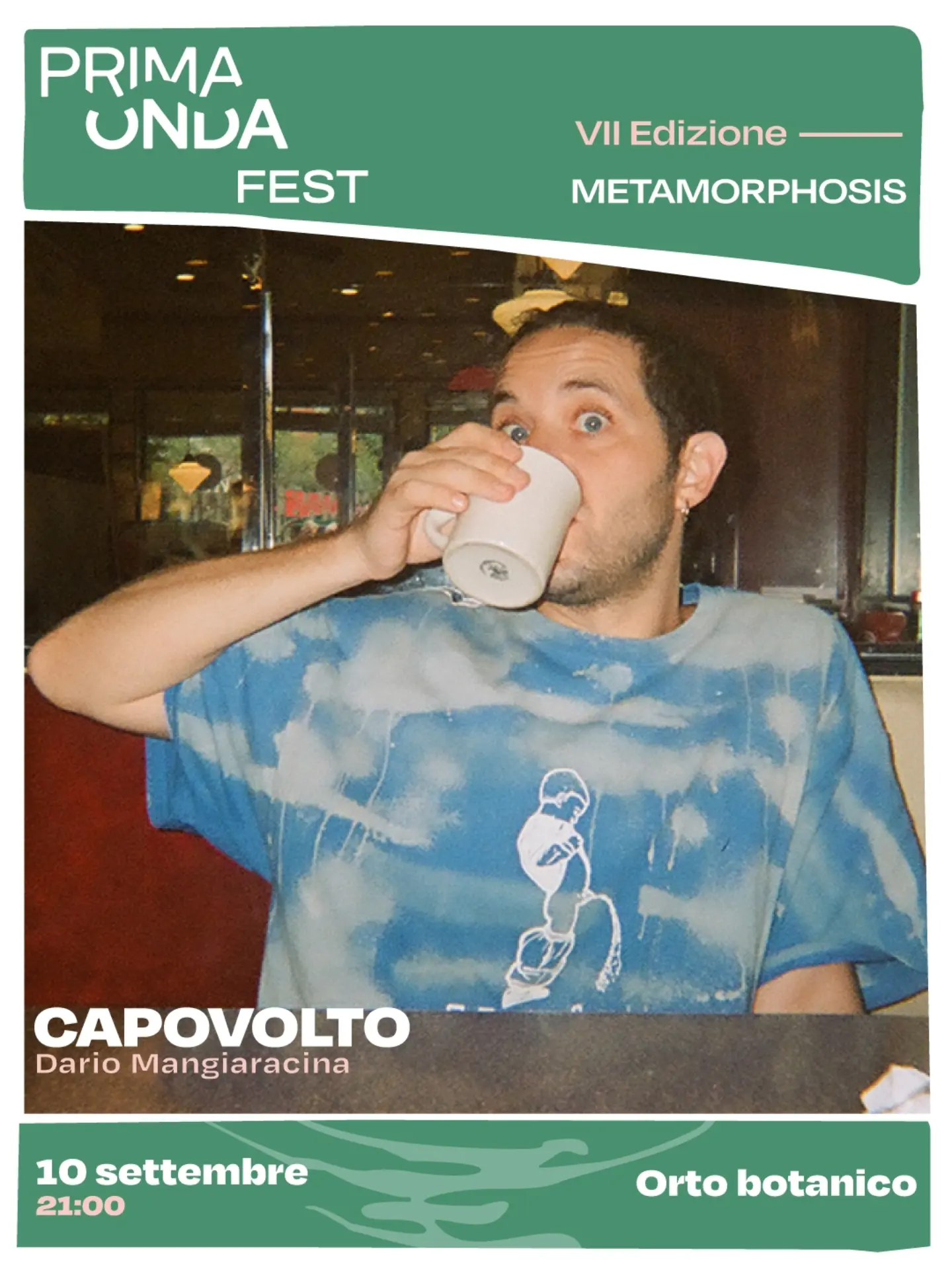 CAPOVO! Dario Mangiaracina — musica — Orto Botanico di Palermo