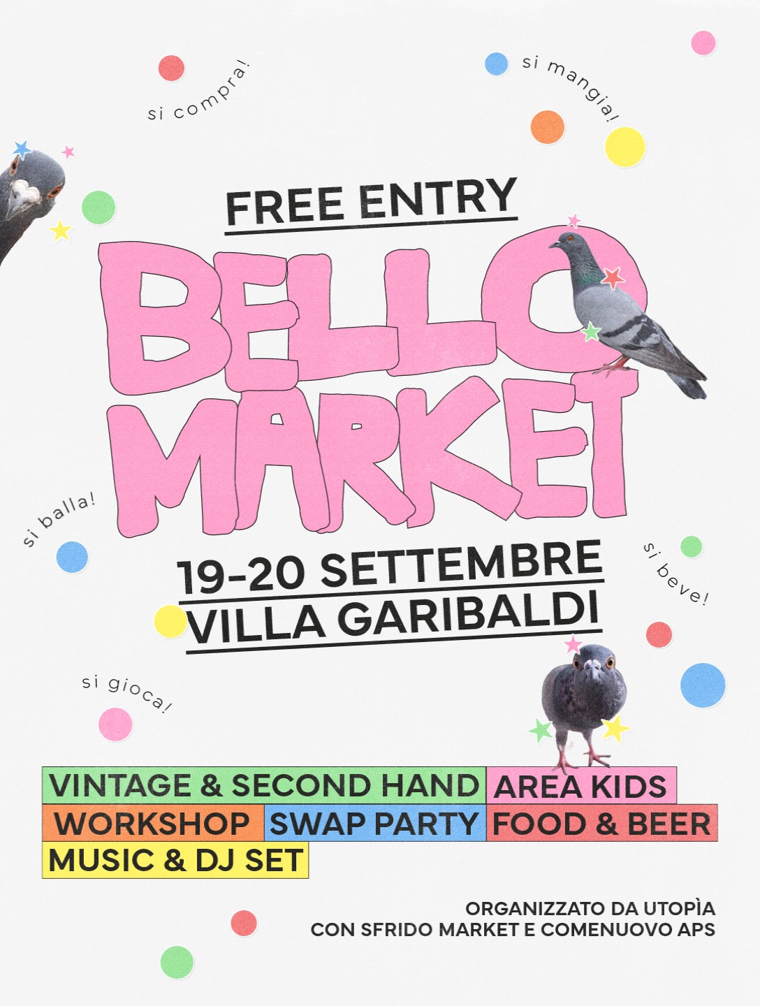 Bello Market a Villa Garibaldi — musica — VILLA GARIBALDI