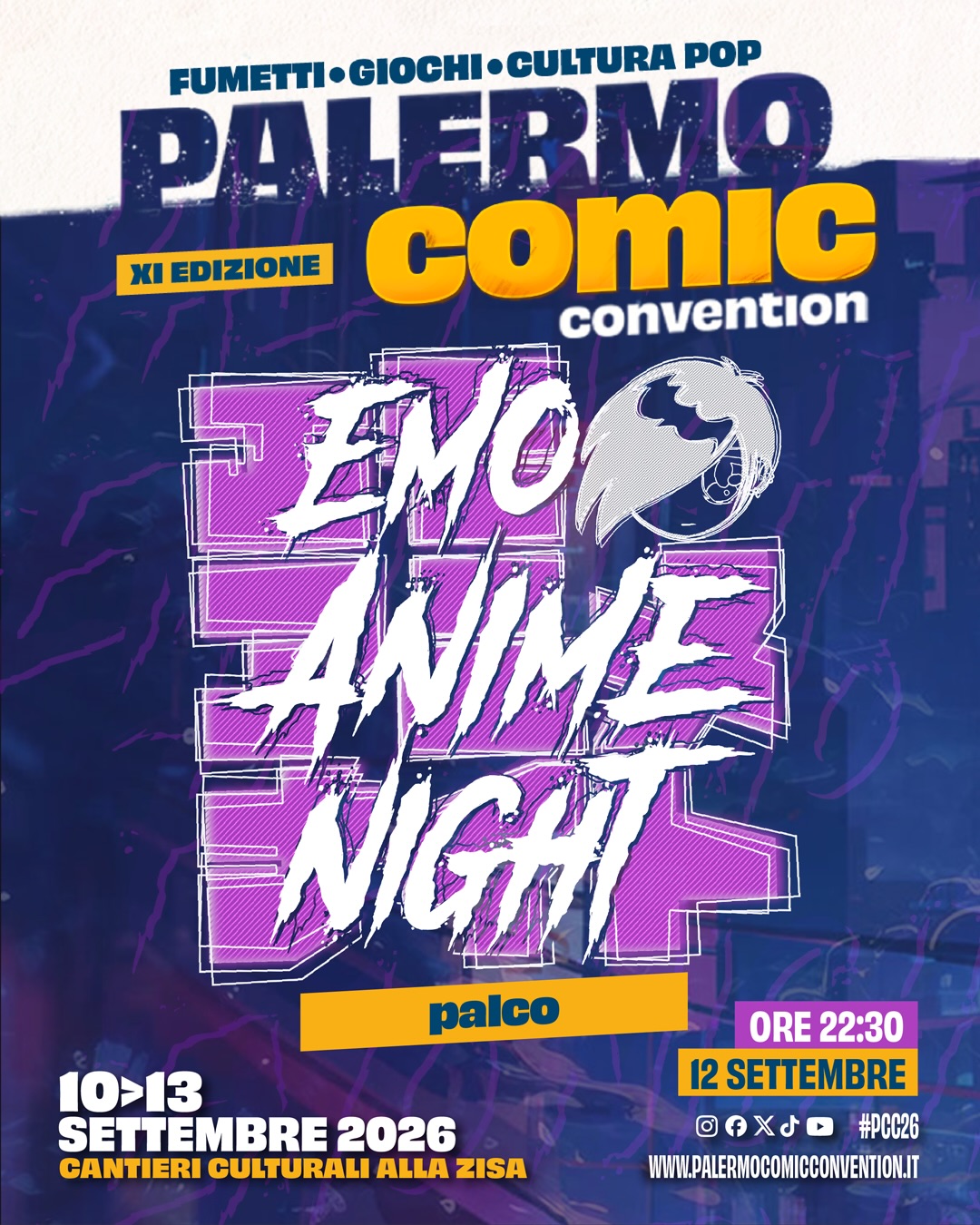 Anime Night - Party Nerd/Alternative — musica — CANTIERI CULTURALI DELLA ZISA