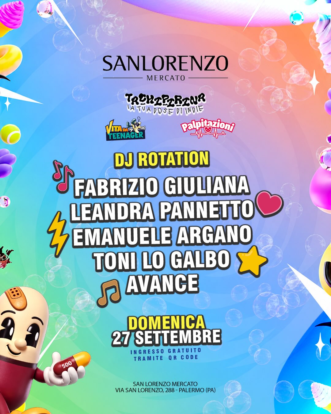 BYE BYE SUMMER TOUR — IL GRAN FINALE — musica — Sanlorenzo Mercato
