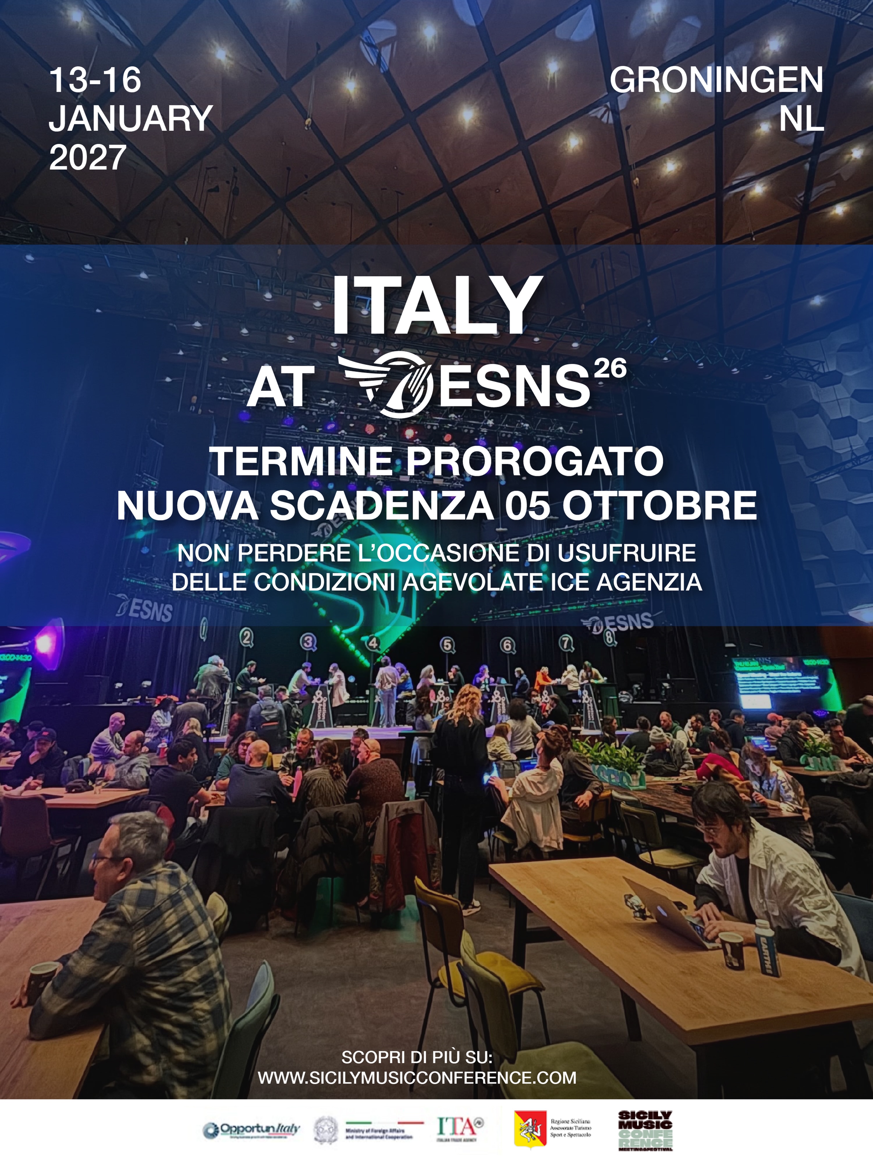 ESNS 2027 - Eurosonic Noorderslag — musica — Groningen