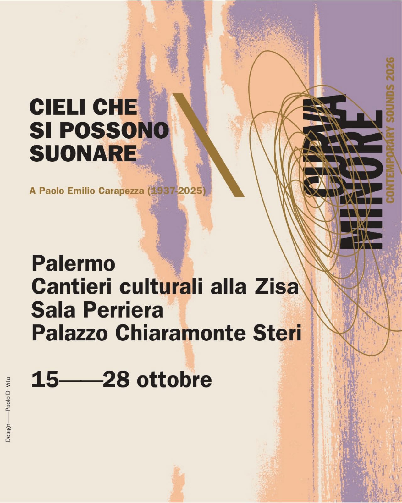 CIELI CHE SI POSSONO SUONARE — musica — Cantieri Culturali alla Zisa, sala Perriera / Palazzo Steri