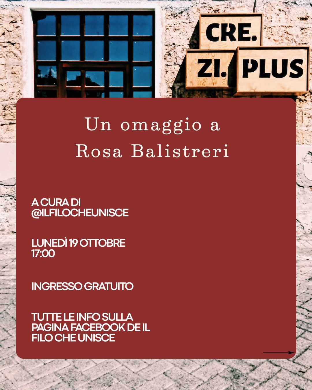 Omaggio a Rosa Balistreri — evento-culturale — MARTHA Music ART House Academy