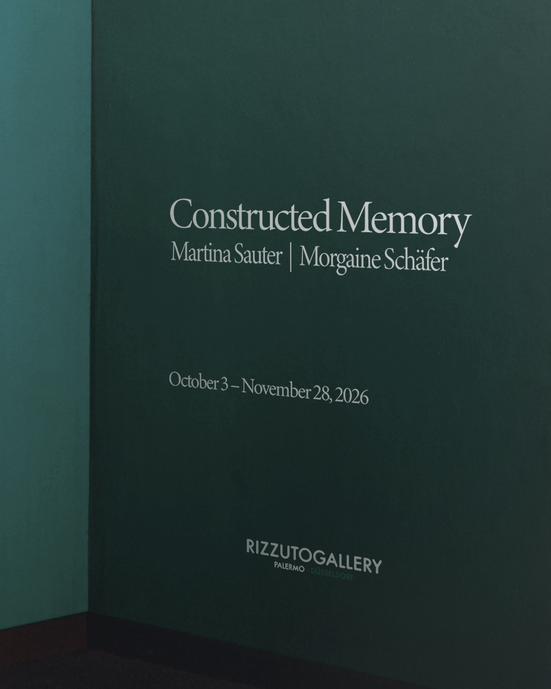 Constructed Memory — mostra — Via Maletto 5