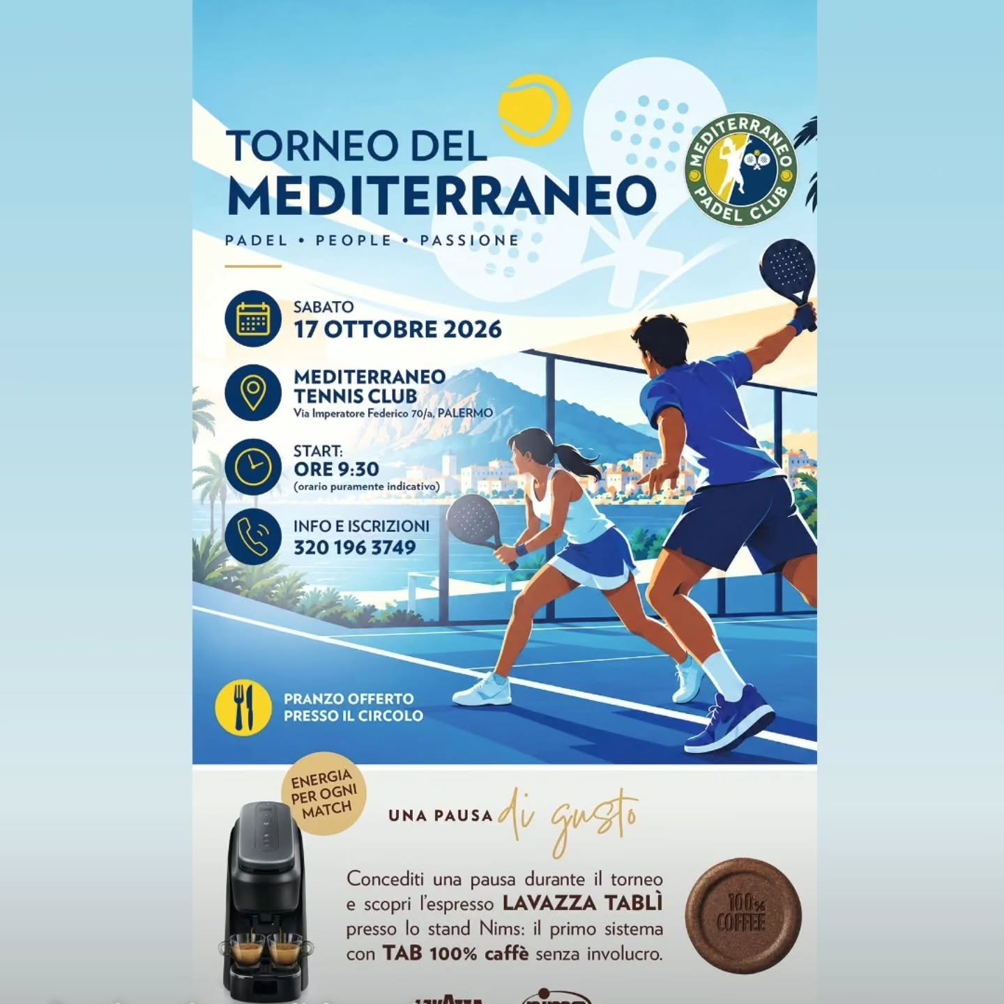 Torneo Mediterraneo Padel — sport — Mediterraneo Tennis Club
