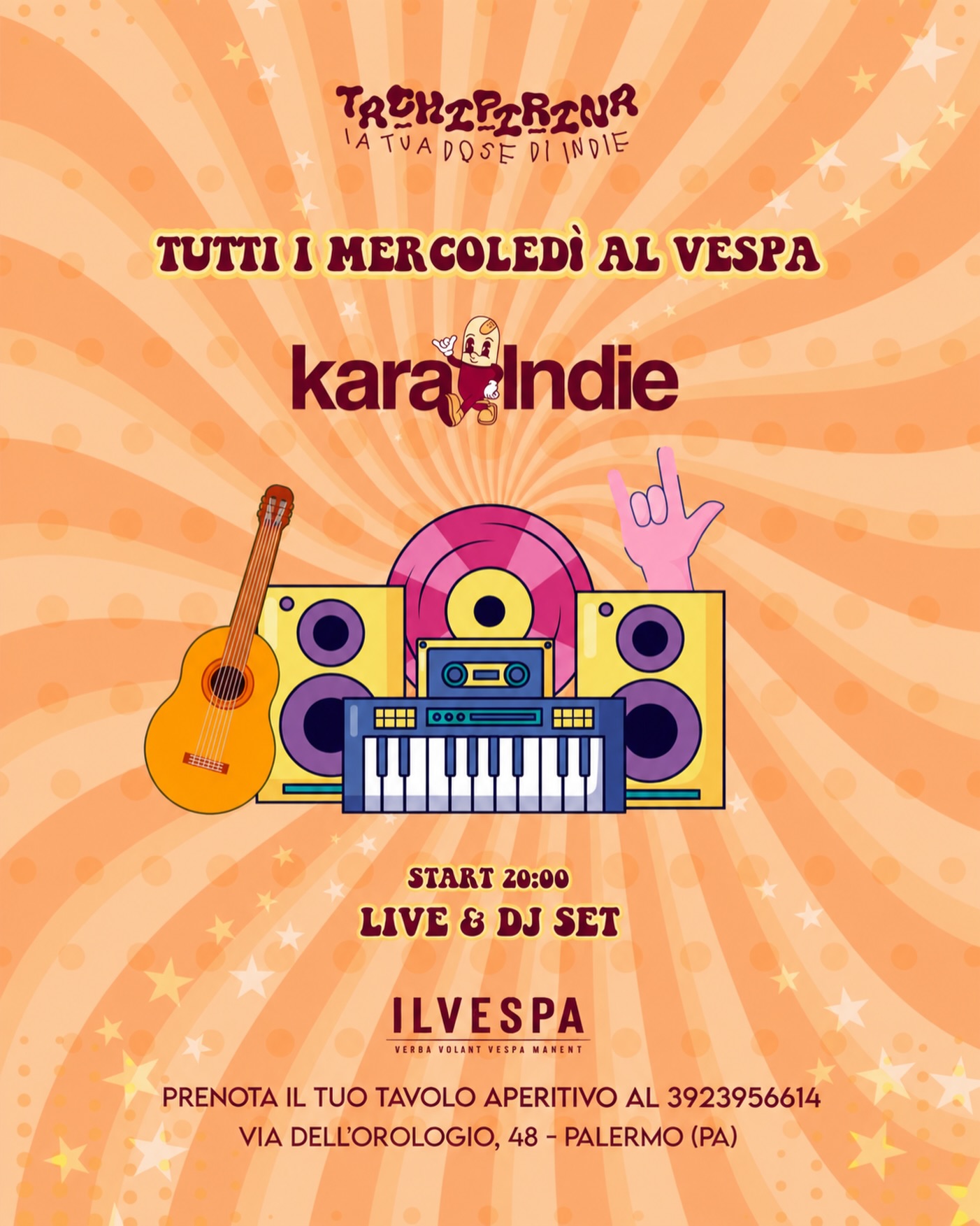 A Tua Dose al Vespa Cafè — musica — Vespa Cafè