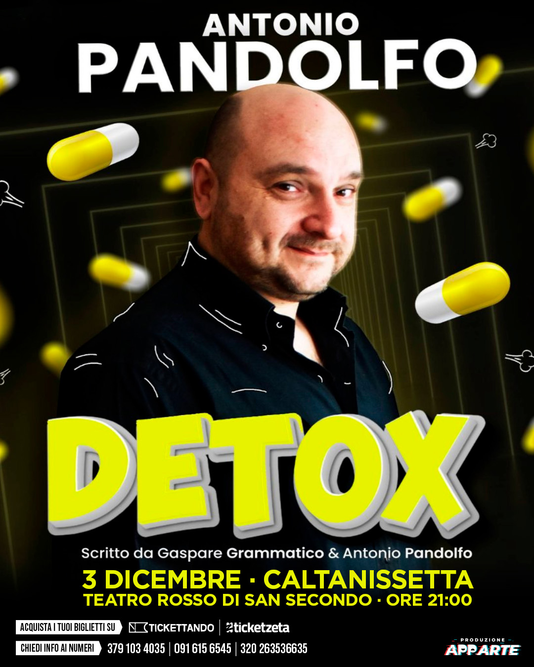 Detox — teatro — Teatro Rosso di San Secondo, Caltanissetta