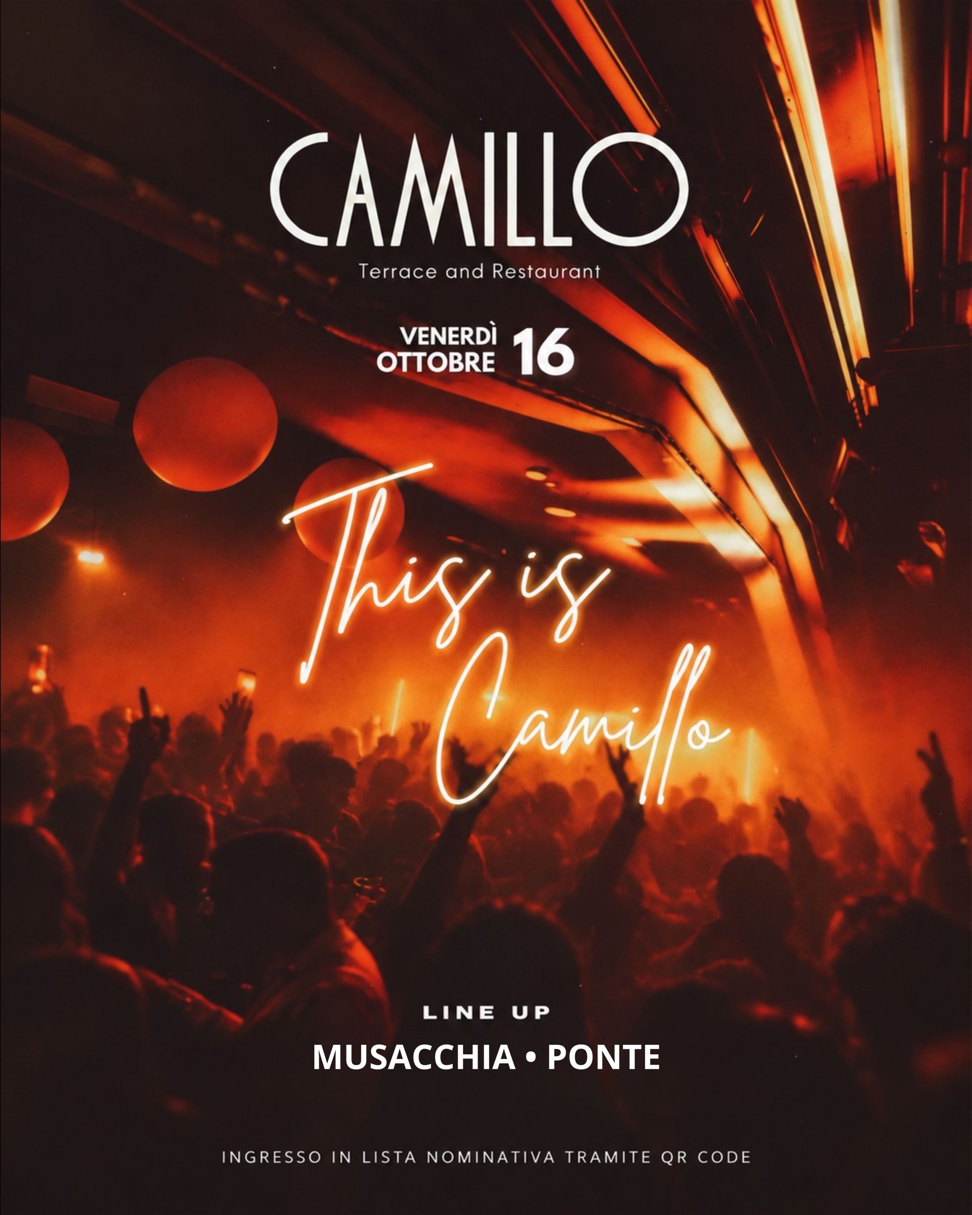 This is Camillo — musica — Camillo — Terrace and Restaurant