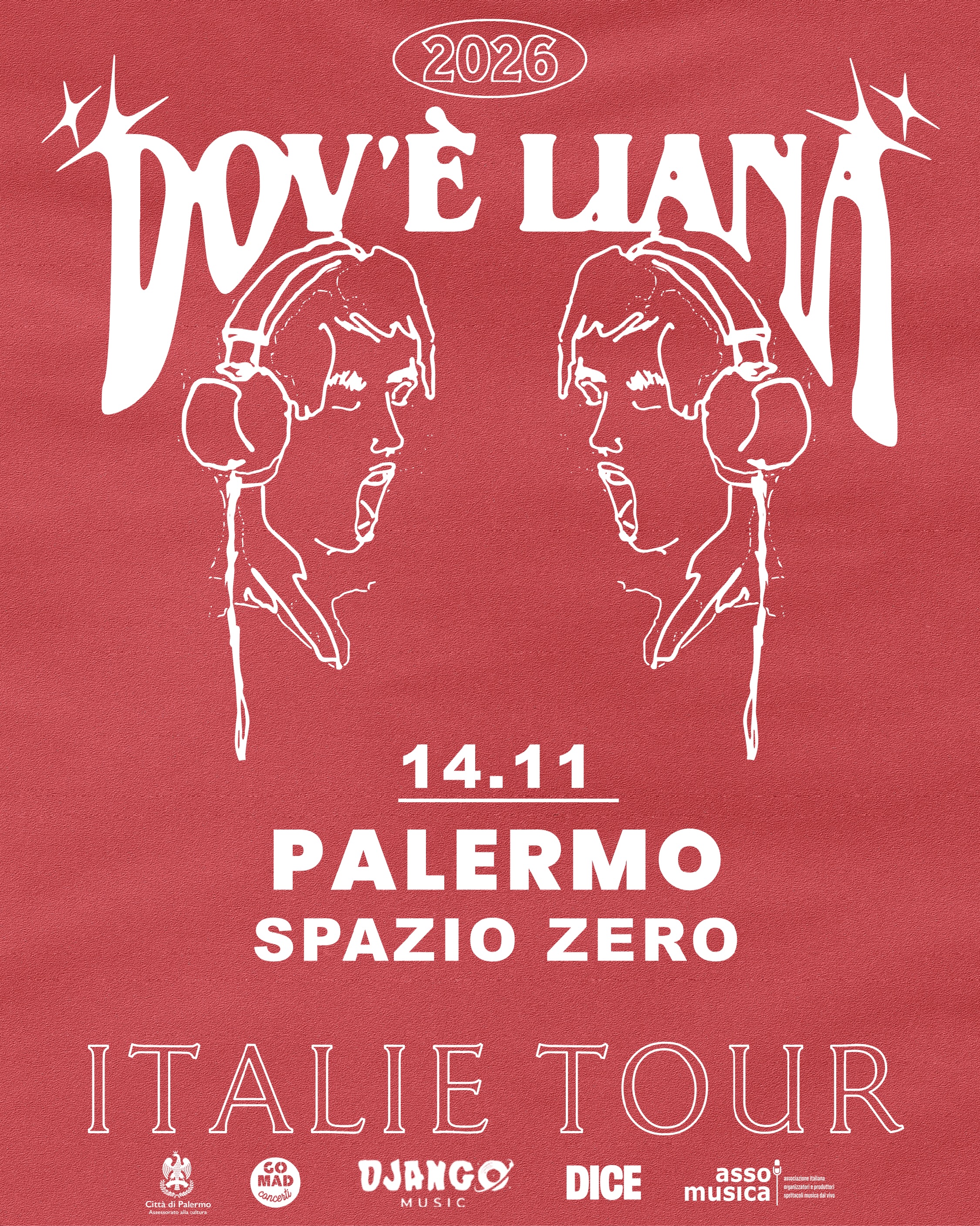 Concerto di Dove.Liana a Palermo — musica — Spazio Zero, Cantieri Culturali alla Zisa, Palermo