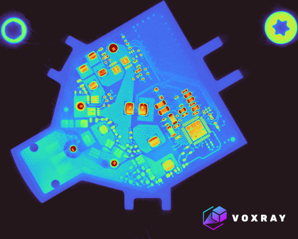 The same slice reconstructed with Voxray QRT