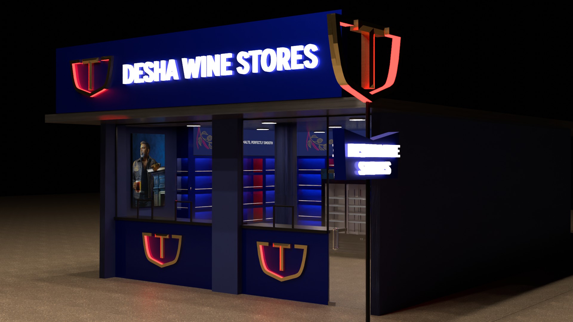 Medium Liquor Outlet