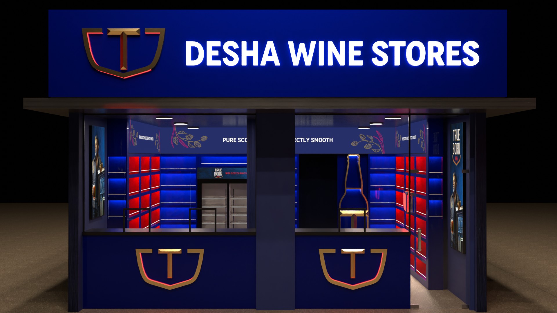 Medium Liquor Outlet