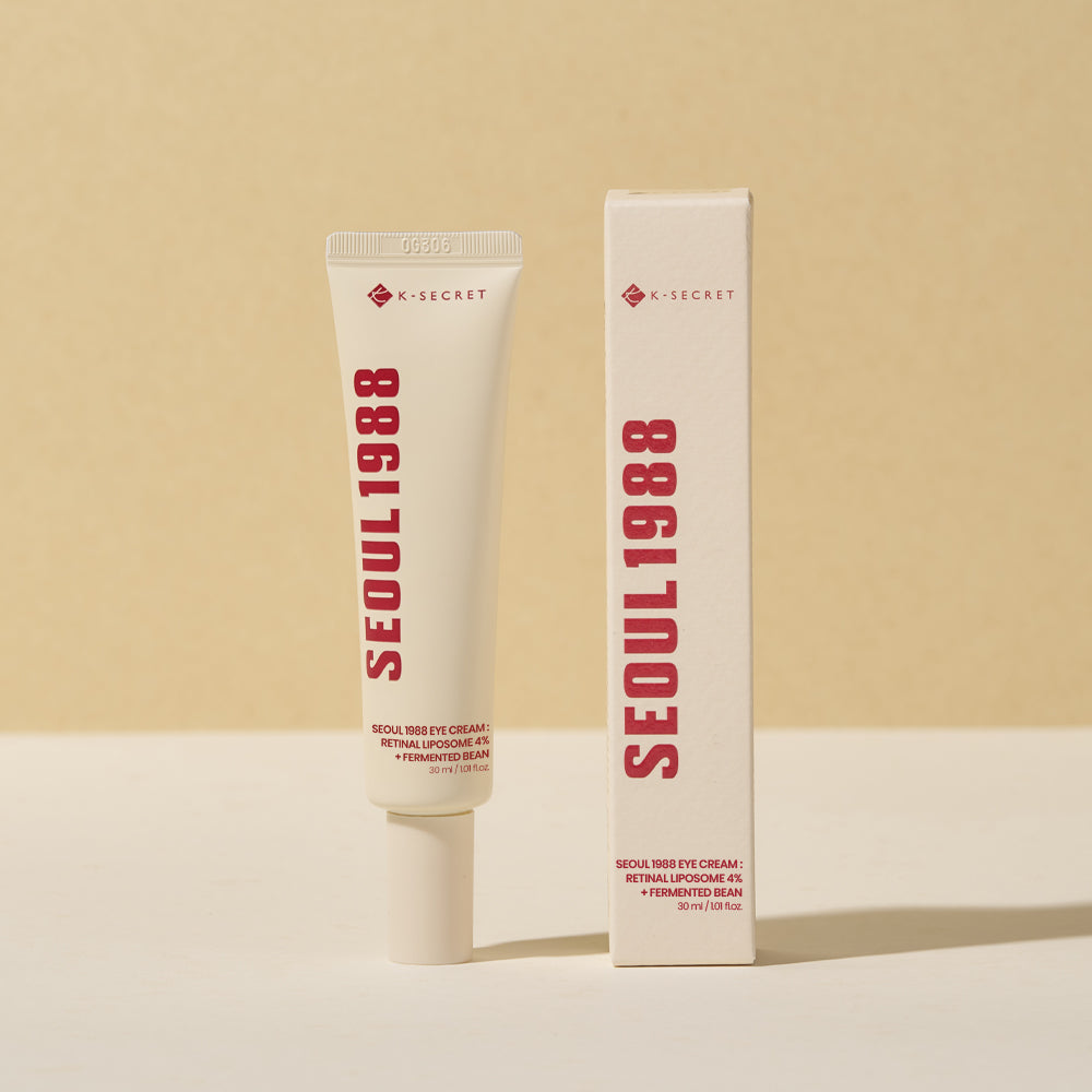 K-SECRET Seoul 1988 Eye Cream : Retinal Liposome 4% + Fermented Bean 30ml