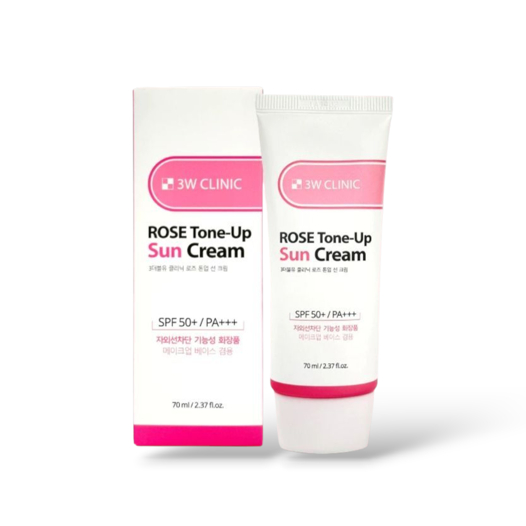 3w Clinic Rose Tone-Up Sun Cream Spf 50+ PA+++ 70ml