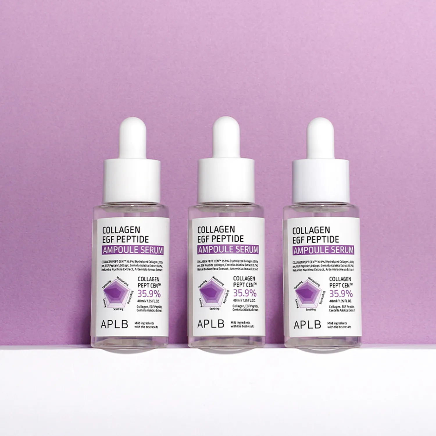 APLB Collagen EGF Peptide Ampoule Serum 40ml 2