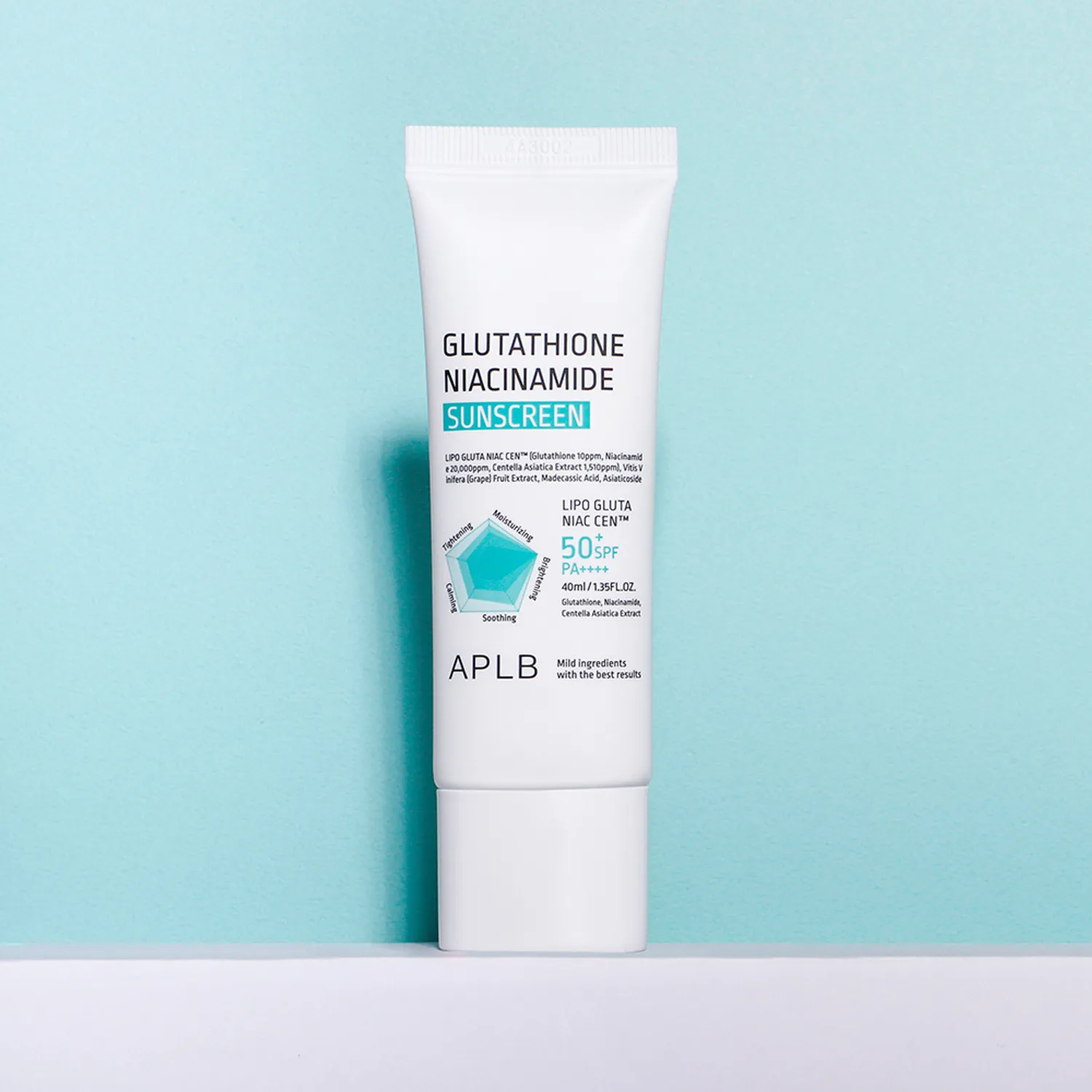 APLB Glutathione Niacinamide Sunscreen 40mL 2