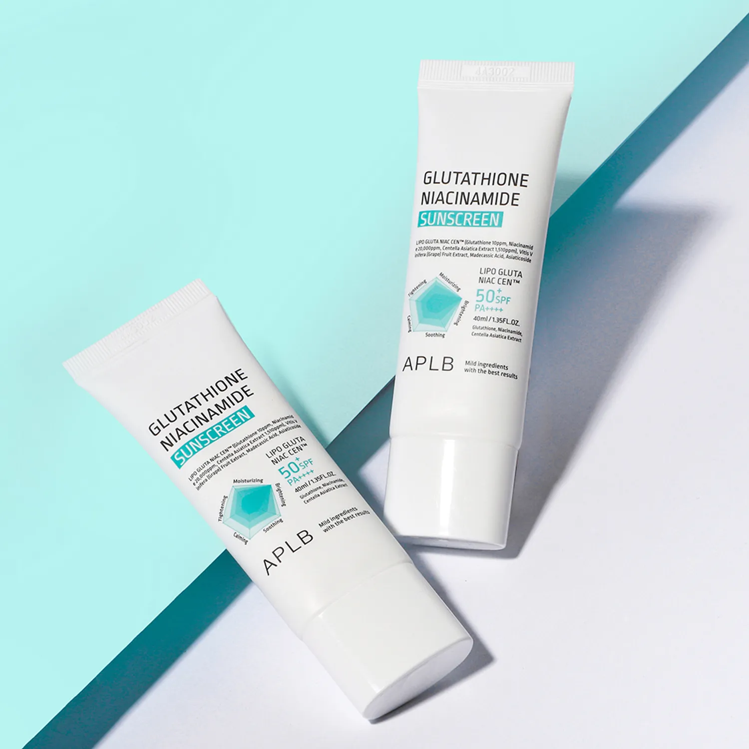 APLB Glutathione Niacinamide Sunscreen 40mL 3
