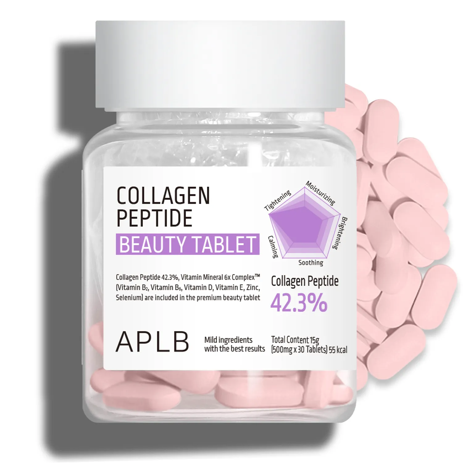 APLB Collagen Peptide Beauty Tablet 500mg x 30 Tablets
