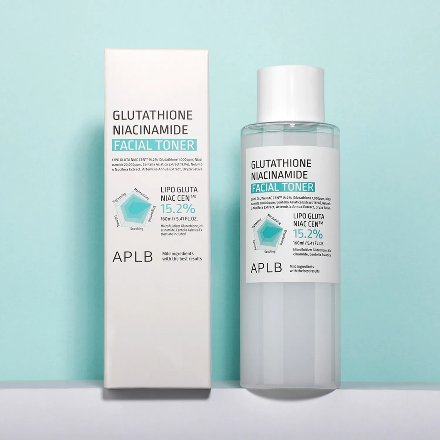 APLB Glutathione Niacinamide Facial Toner 160ml 2