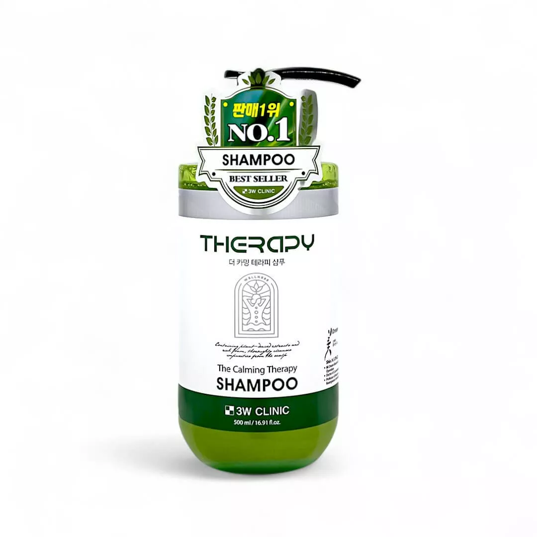 3W Clinic The Calming Therapy Shampoo 500ml 2