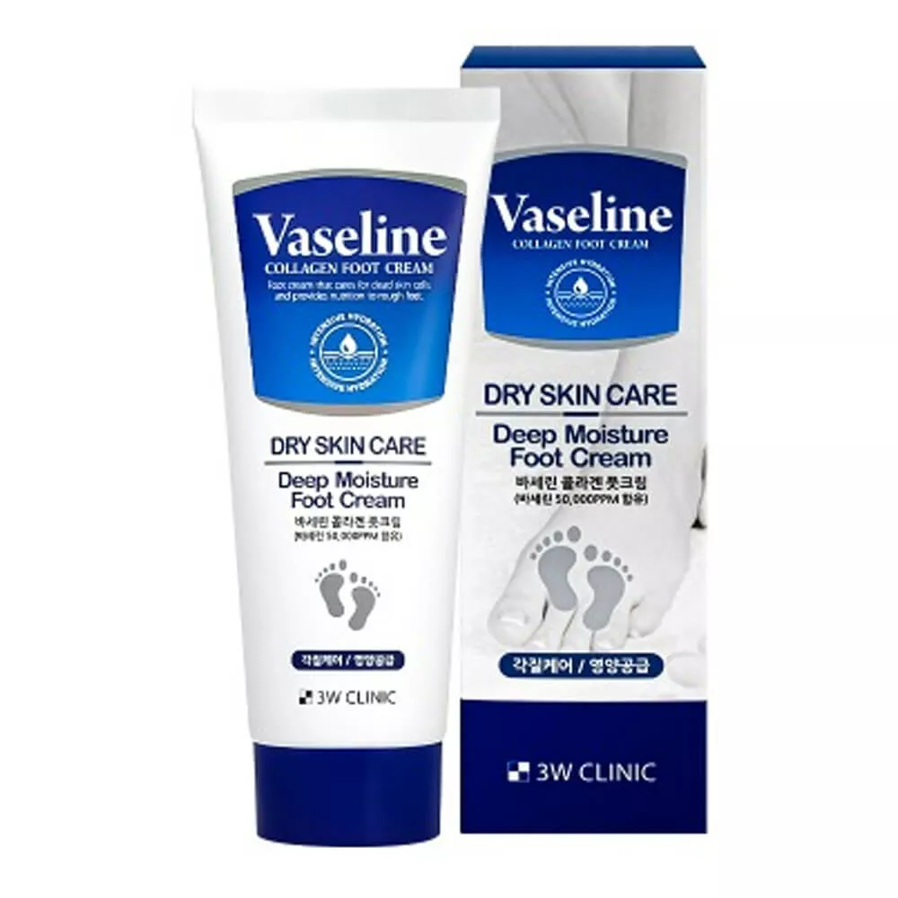 3W CLINIC Vaseline Collagen Foot Cream 150ml