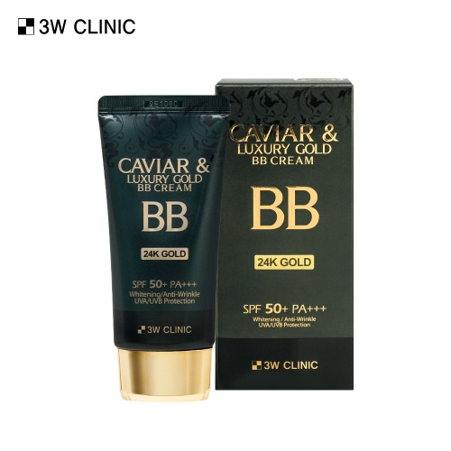 3W CLINIC Caviar & Luxury Gold BB Cream 50g