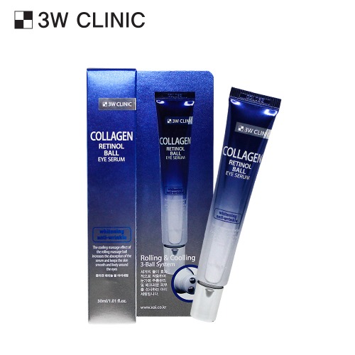 3W Clinic Collagen Retinol Ball Eye Serum 30ml