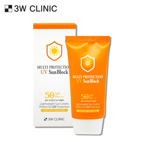 3W Clinic Multi Protection UV Sun Block SPF 50+/PA+++ (70ml)