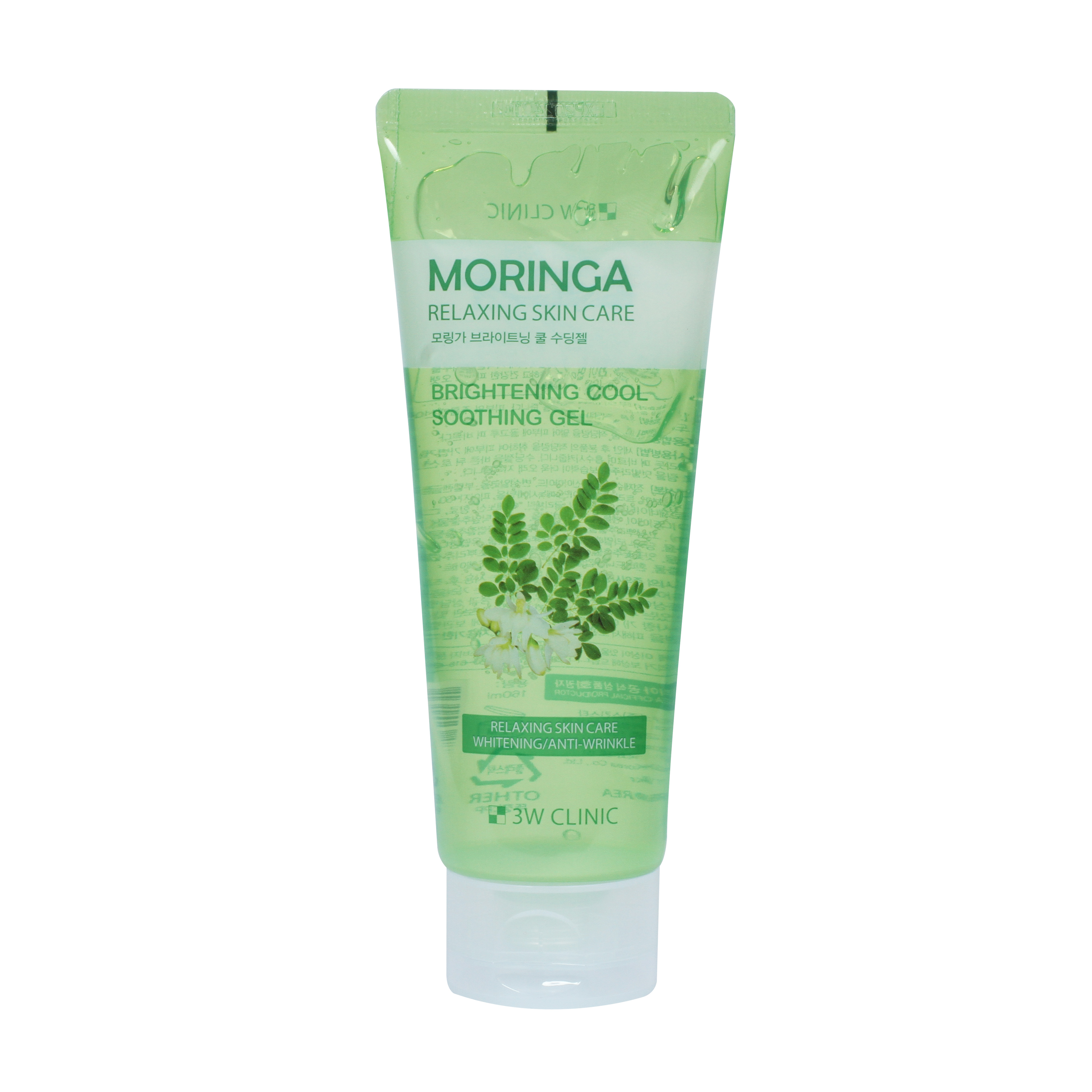 3W Clinic Moringa Brightening Cool Soothing Gel 160ml 2