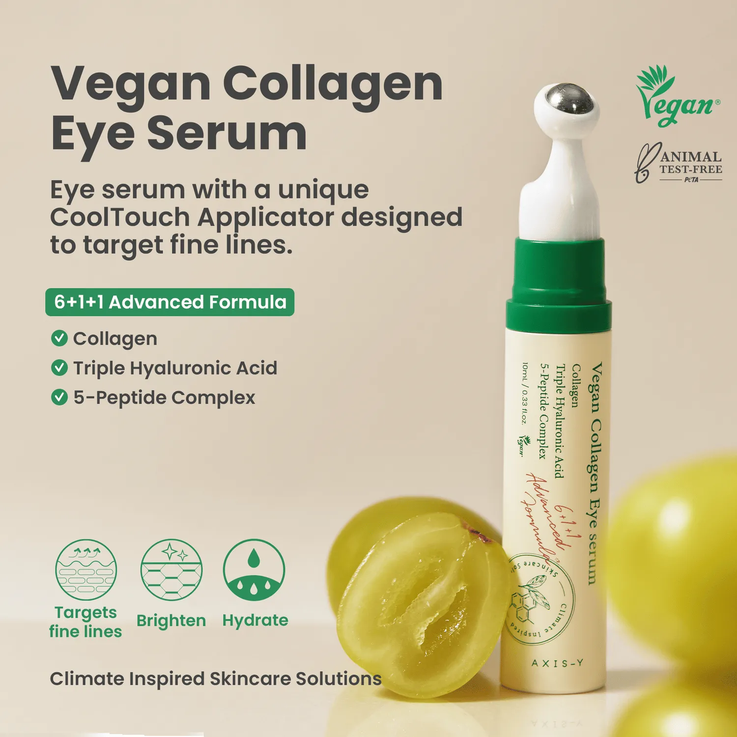 AXIS-Y Vegan Collagen Eye Serum 10ml 2