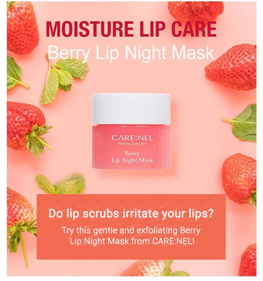 CARE:NEL - Berry Lip Night Mask 5g 6
