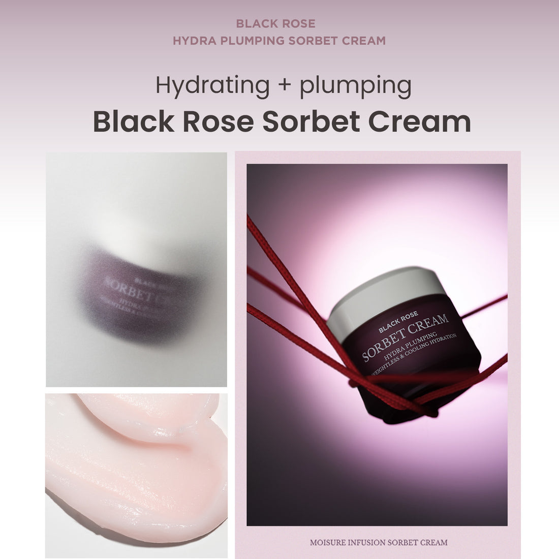 heimish - Black Rose Hydra Plumping Sorbet Cream 50ml 5