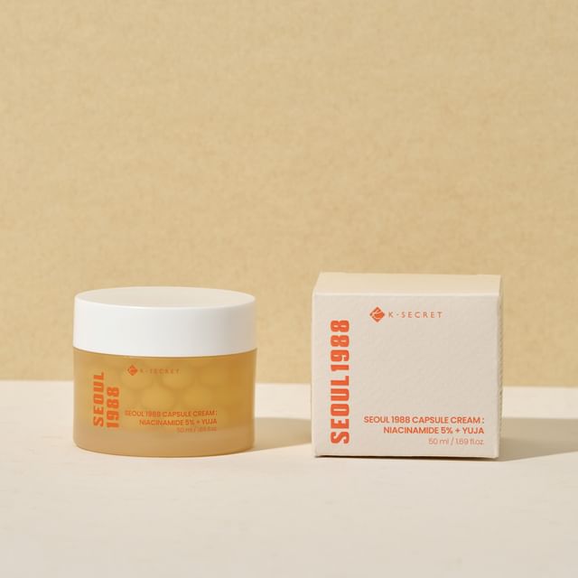KSECRET - SEOUL 1988 Capsule Cream : Niacinamide 5% + Yuja 50ml
