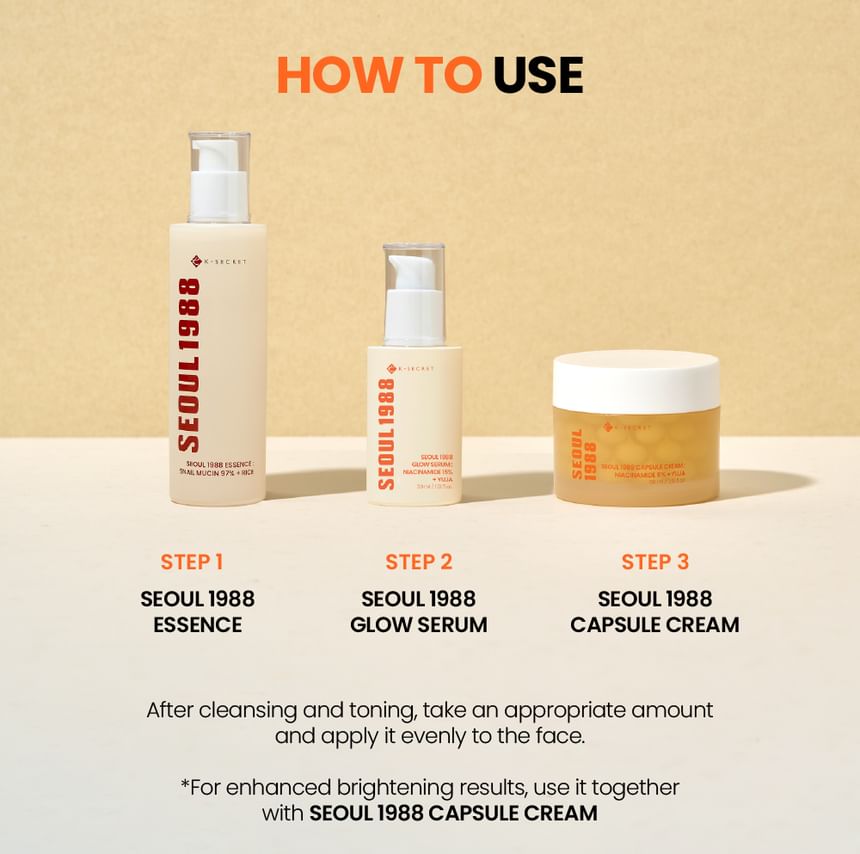 KSECRET - SEOUL 1988 Glow Serum : Niacinamide 15% + Yuja 30ml 8