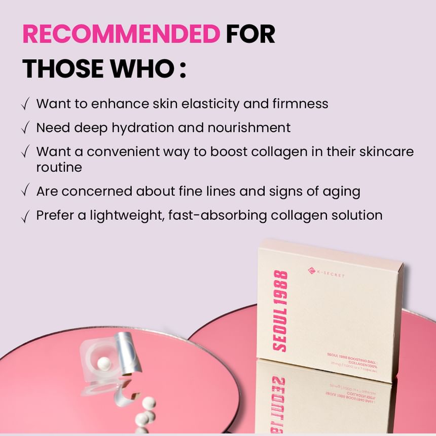 KSECRET - SEOUL 1988 Boosting Ball : Collagen 100% (35mg * 7) 6