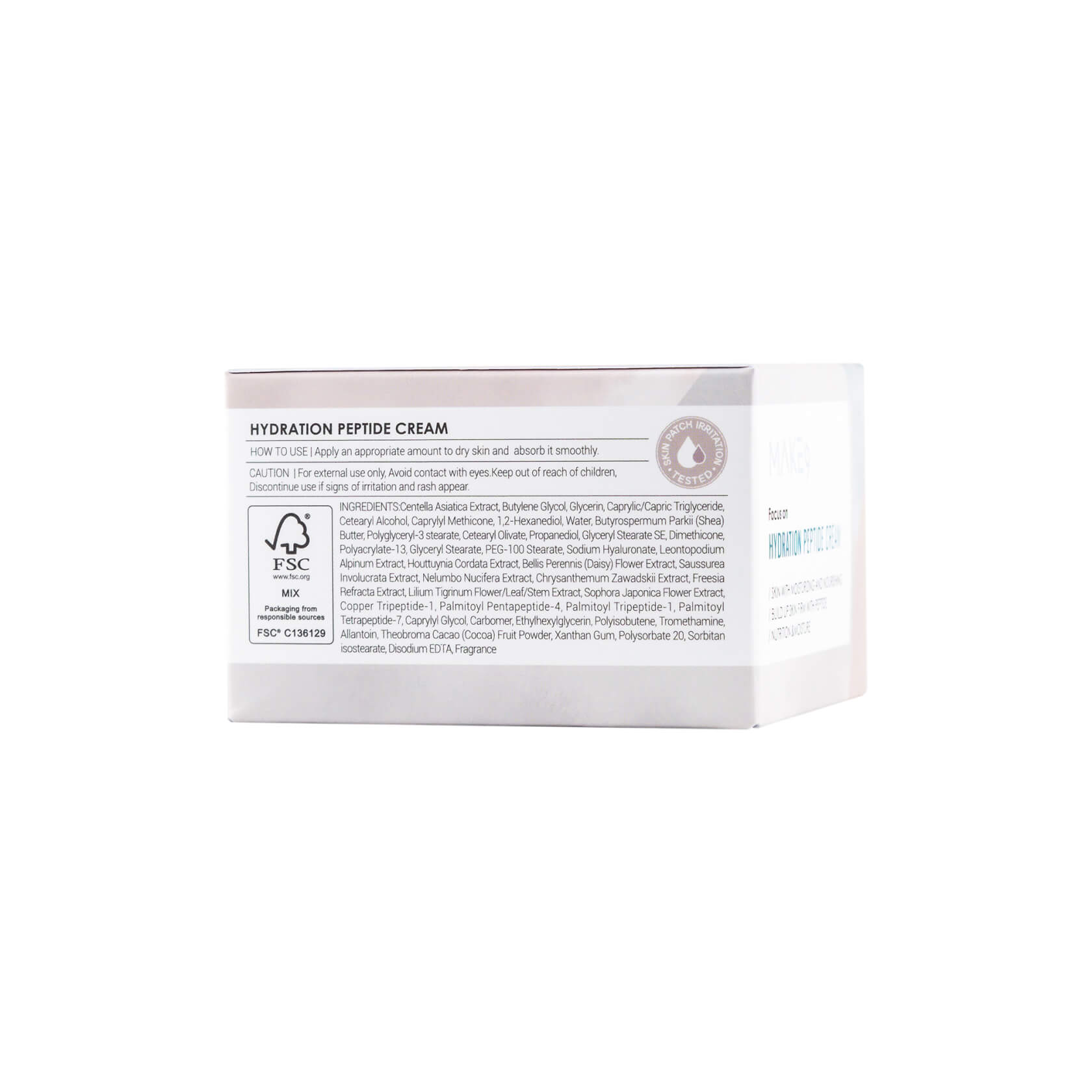 MAKE9 Hydration Peptide Cream 50g 4