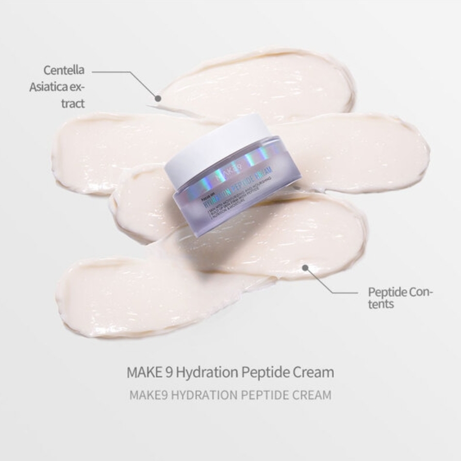 MAKE9 Hydration Peptide Cream 50g 5