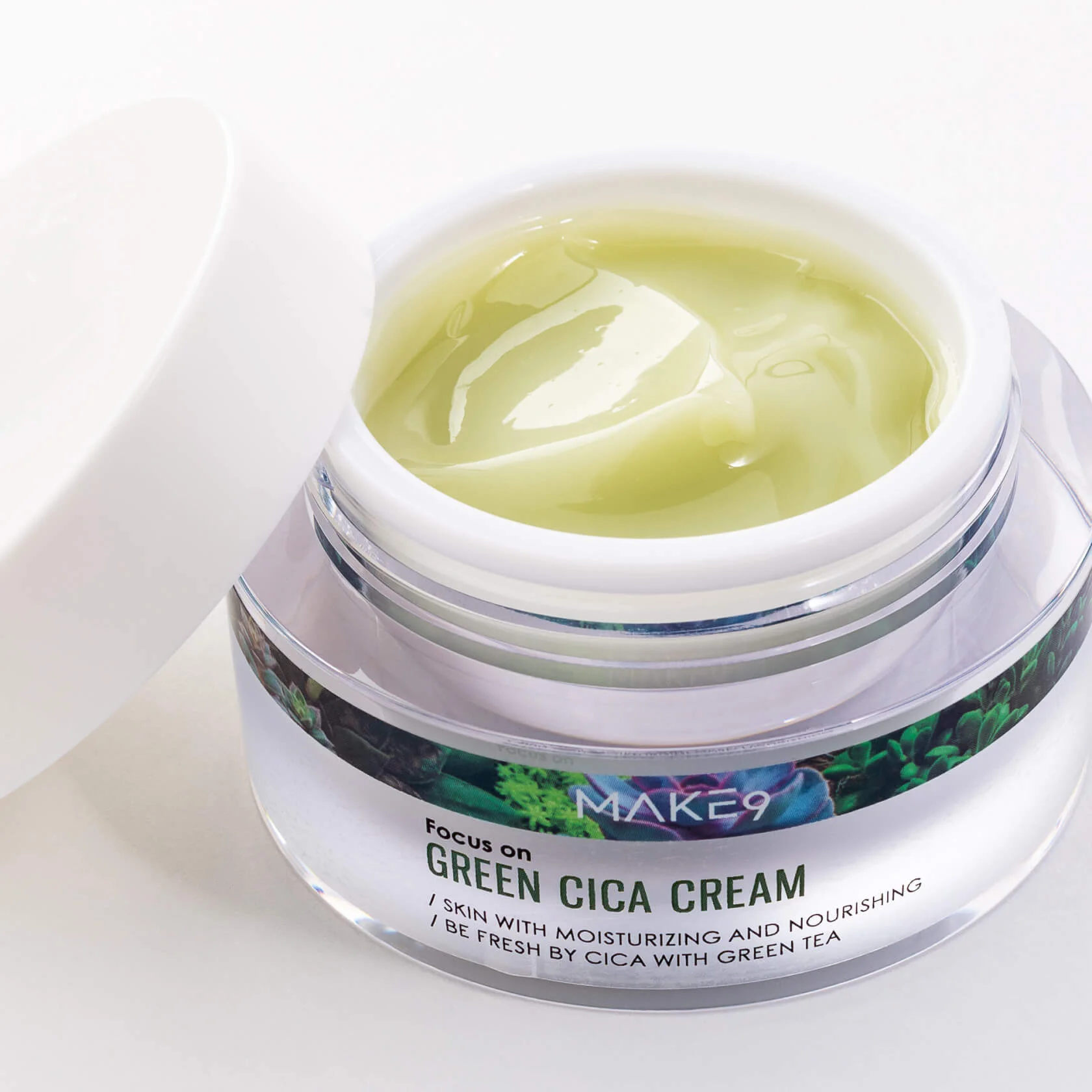 MAKE9 Green Cica Cream 50g 2