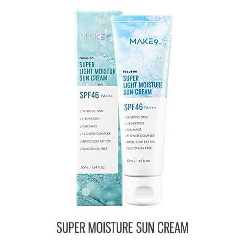 MAKE9 Super Moisture Sun Cream 50ml