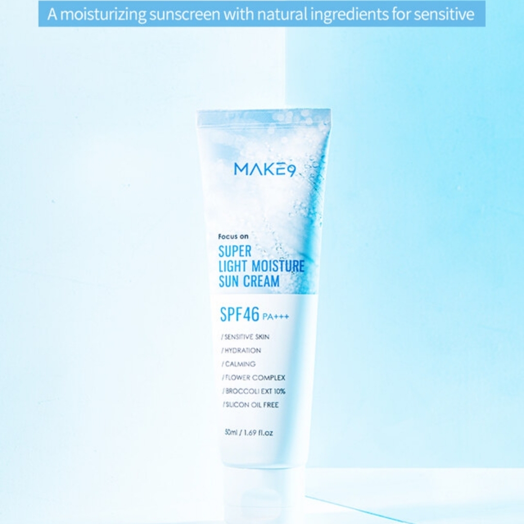 MAKE9 Super Moisture Sun Cream 50ml 4
