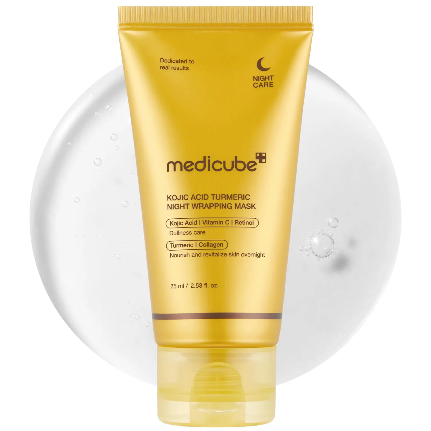 medicube - Kojic Acid Turmeric Night Wrapping Mask 75ml 8