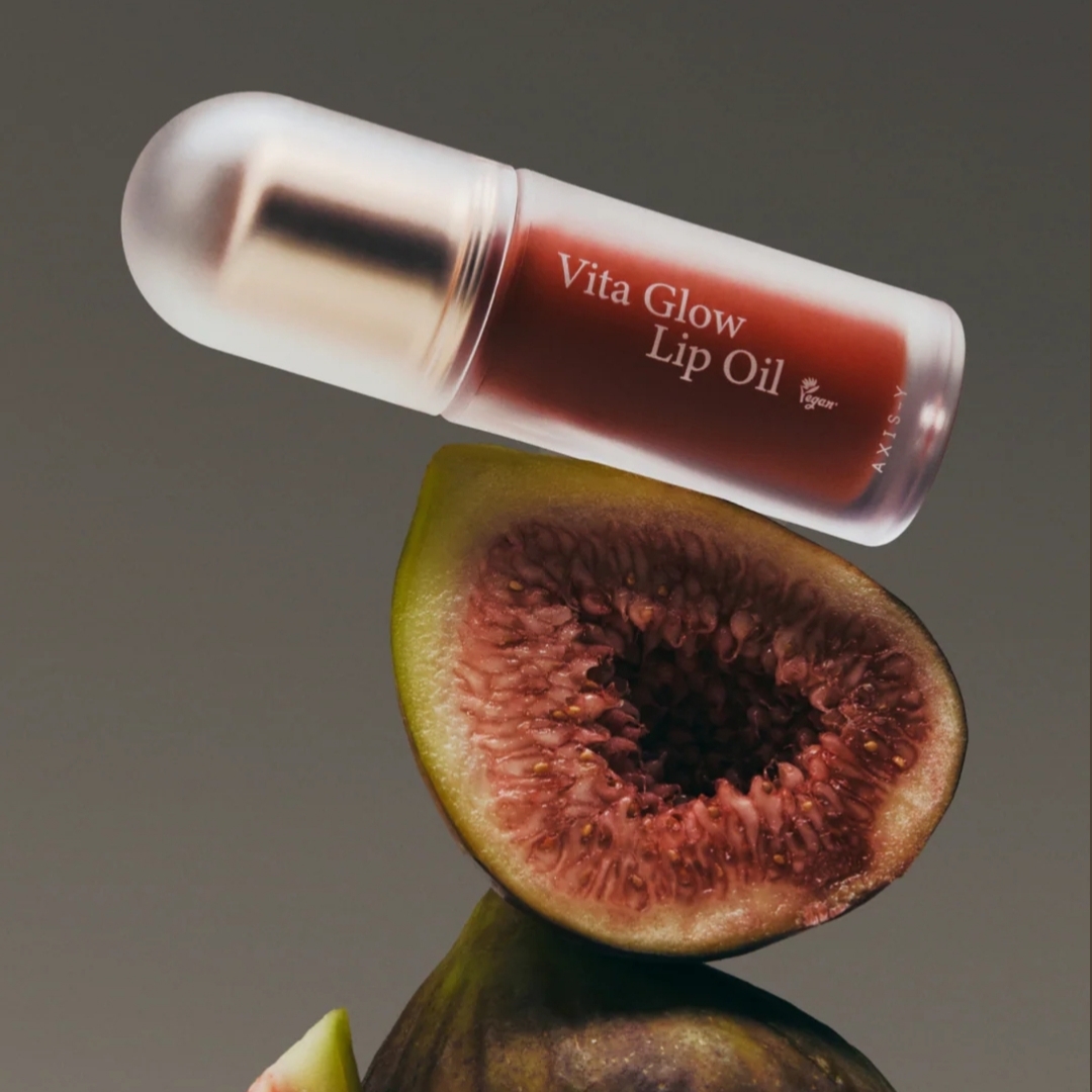 AXIS - Y - Vita Glow Lip Oil (Cozy Fig) 3