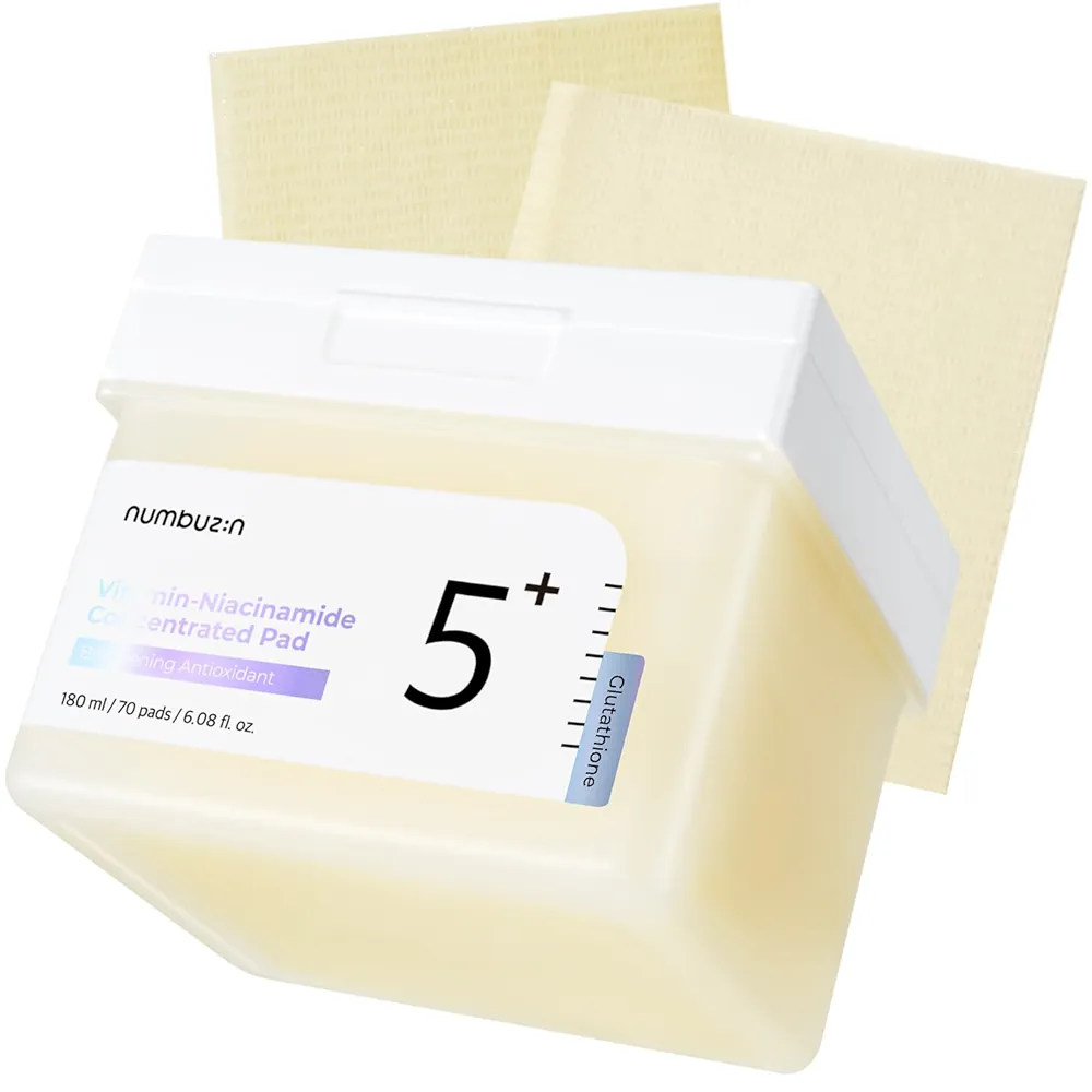 numbuzin - No.5+ Glutathione Vitamin-Niacinamide Concentrated Pad (70 Pads)