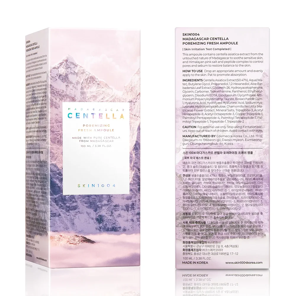 SKIN1004 - Madagascar Centella Poremizing Fresh Ampoule 100ml 5