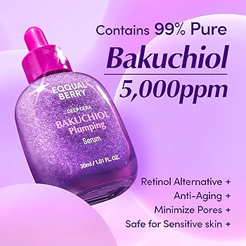 EQQUALBERRY - Bakuchiol Plumping Serum 30ml 2