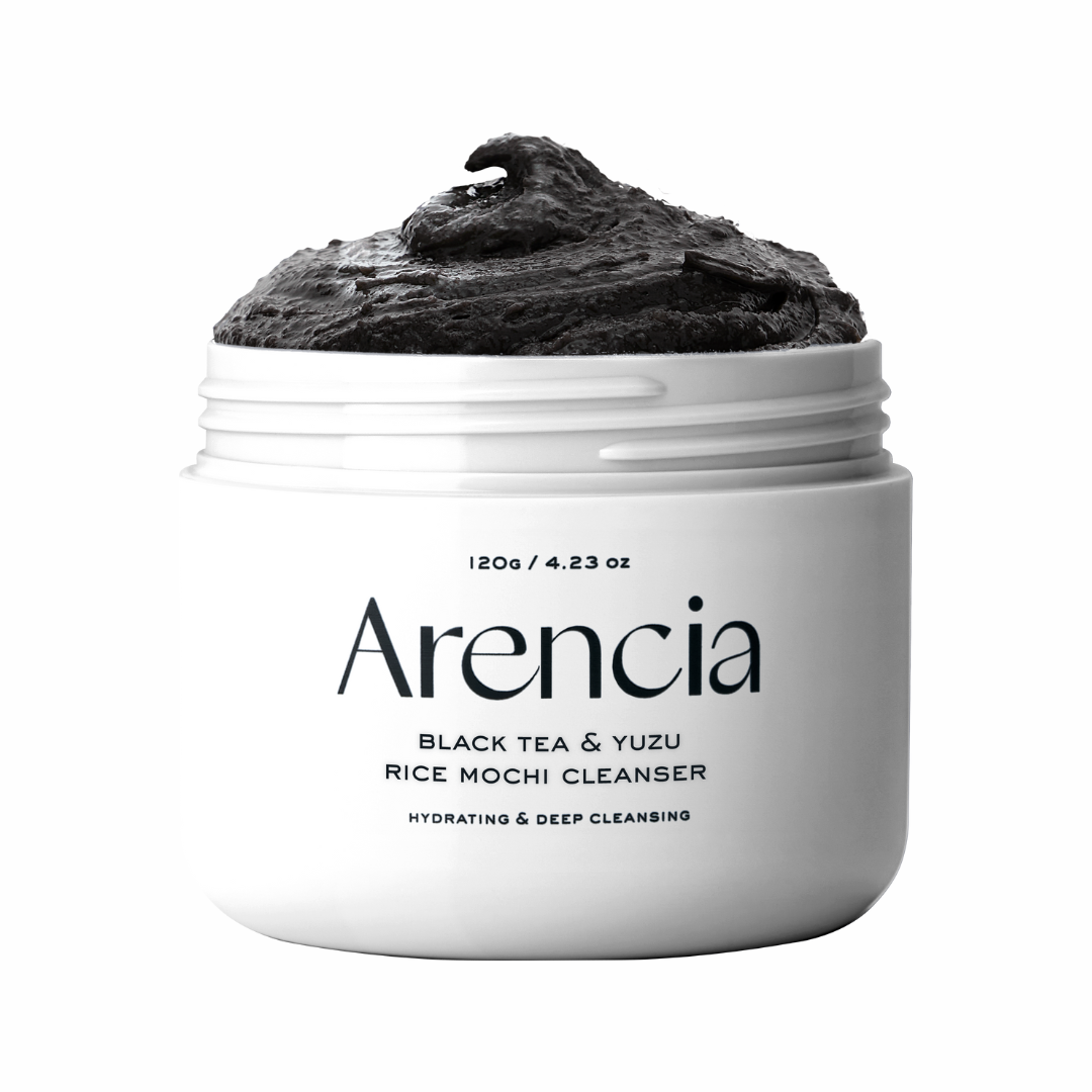Arencia - Black Tea Rice Mochi Cleanser 120g