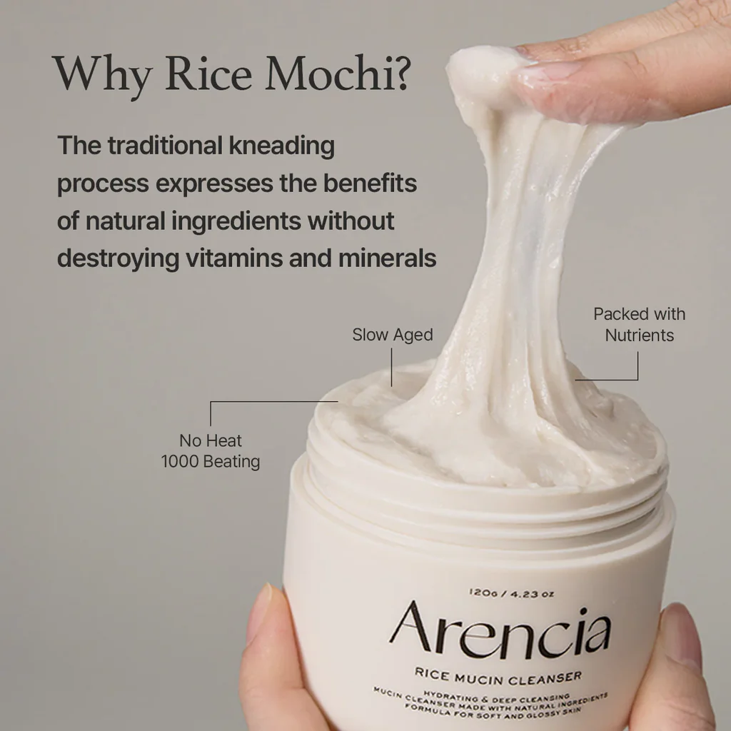 Arencia - Rice Mucin Cleanser 120g 2