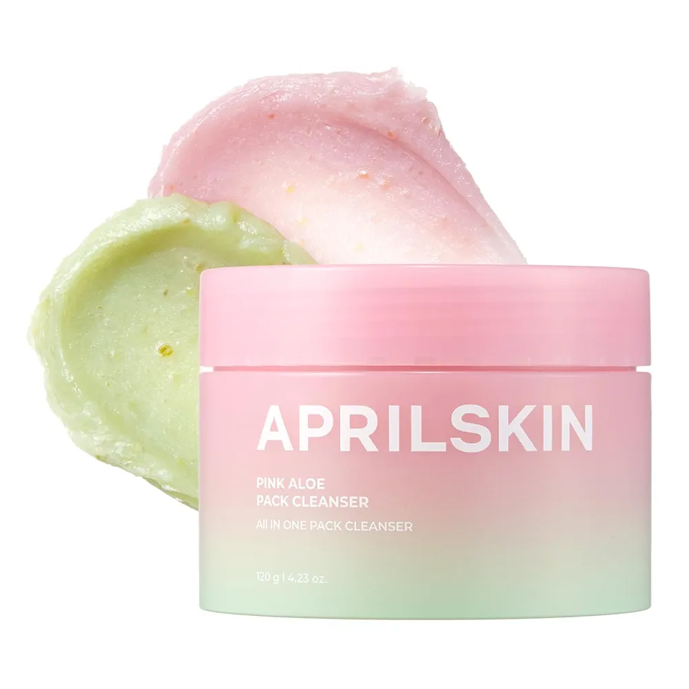 APRILSKIN - Pink Aloe Pack Cleanser 120g