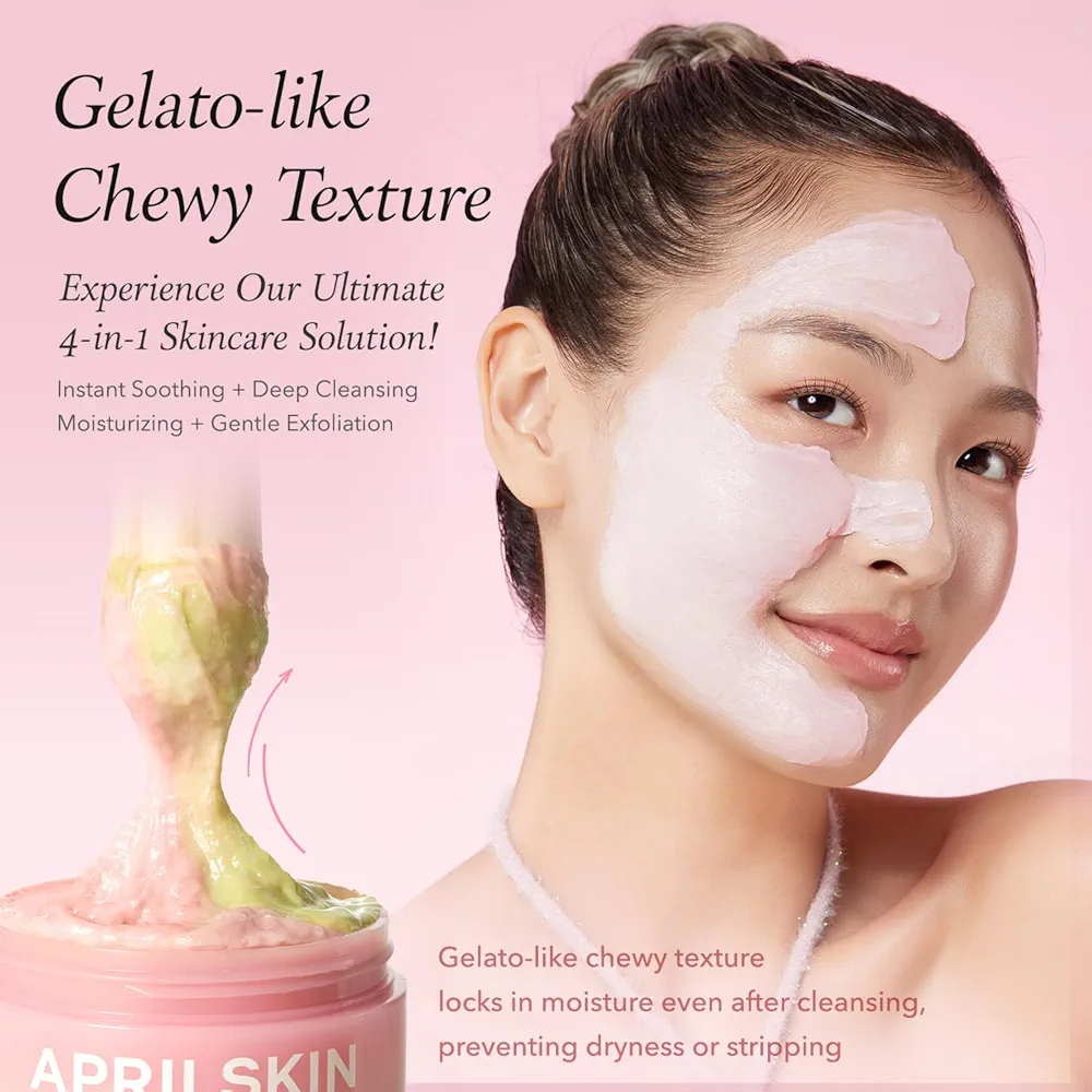 APRILSKIN - Pink Aloe Pack Cleanser 120g 3