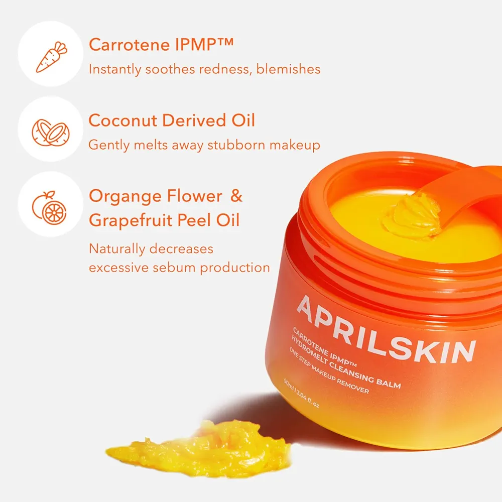APRILSKIN - Carrotene IPMP Hydramelt Cleansing Balm 90ml 5